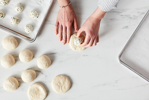 Stuffed Bagel Buns – Step 10
