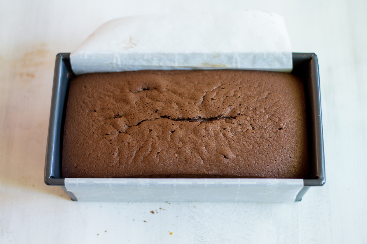 Baked cake for Chocolate Cassata