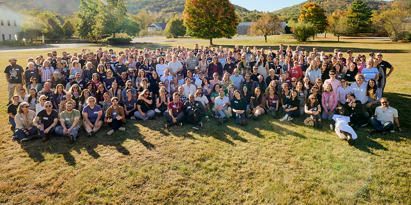 King Arthur Employee Owners gathered together in Norwich Vermont.
