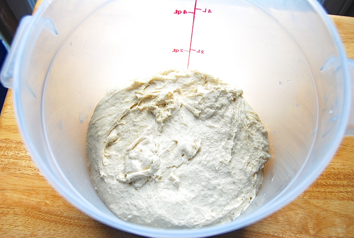 How to make no-knead bread via @kingarthurflour