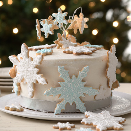 snowflakeCake
