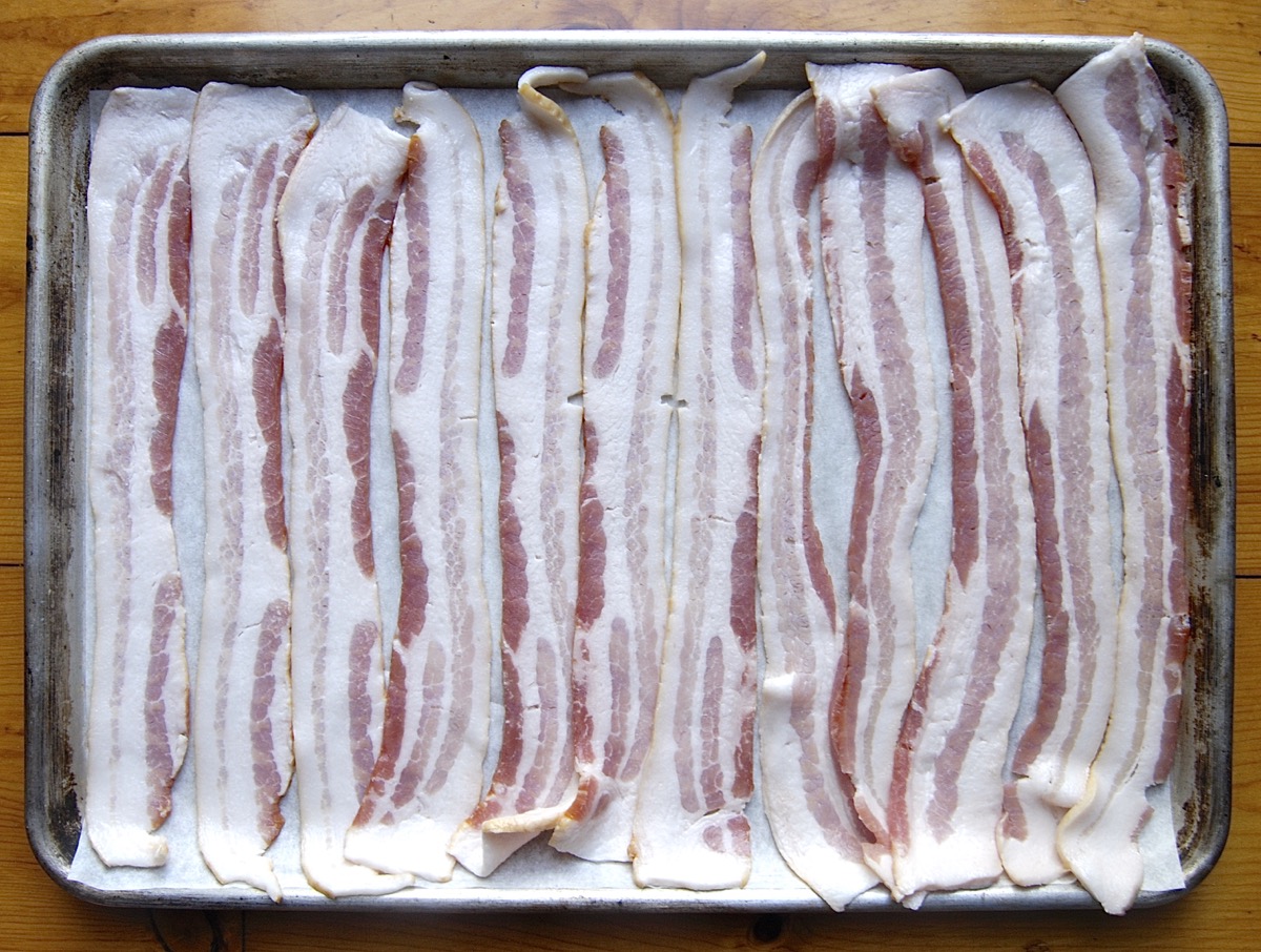 Bakin' the bacon via @kingarthurflour
