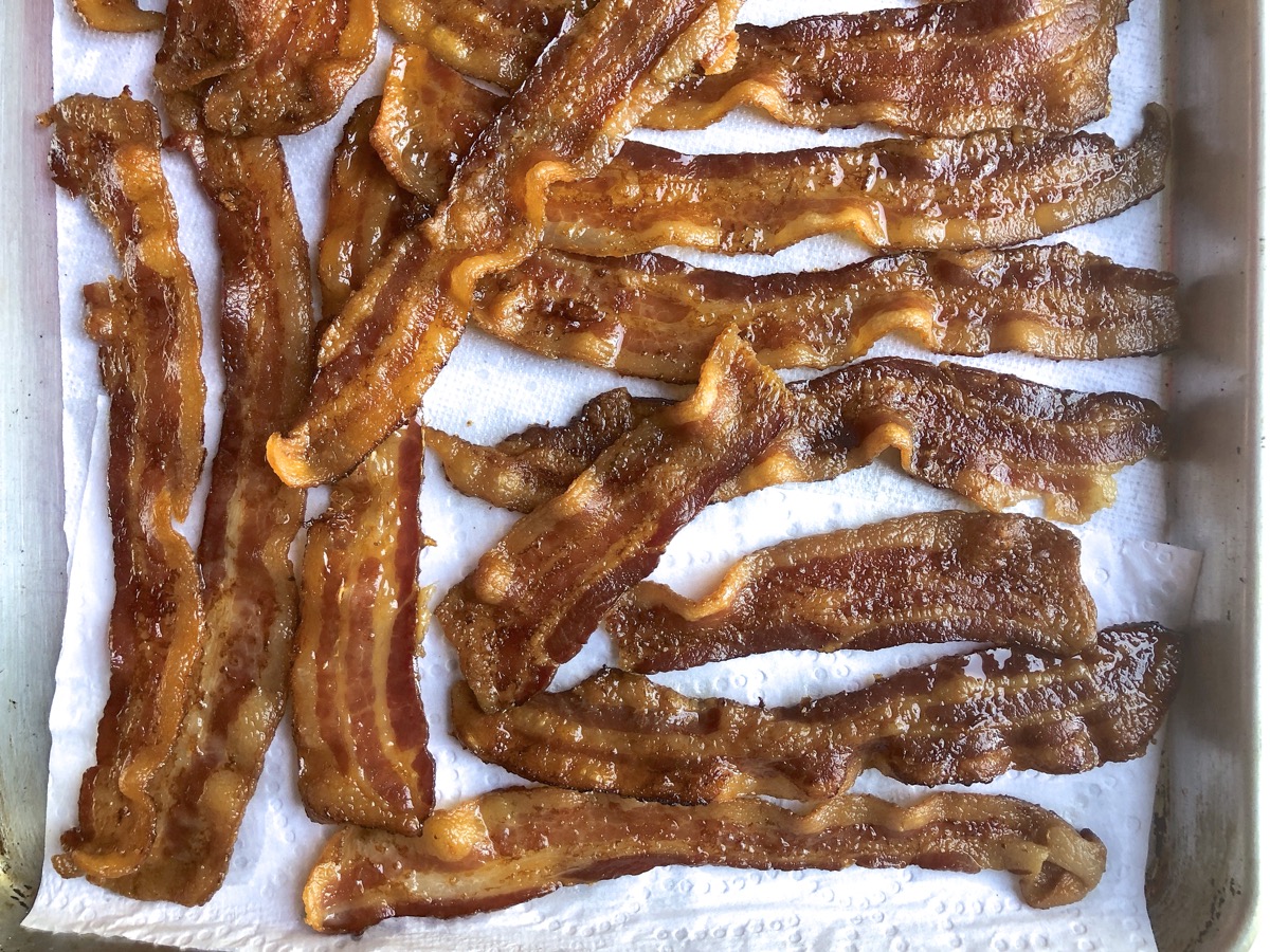 Bakin' the bacon via @kingarthurflour