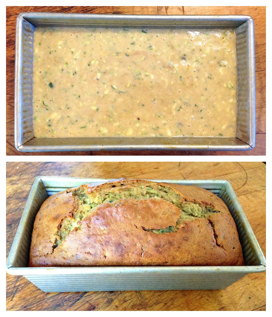 From gluten-full to gluten-free: zucchini bread makeover