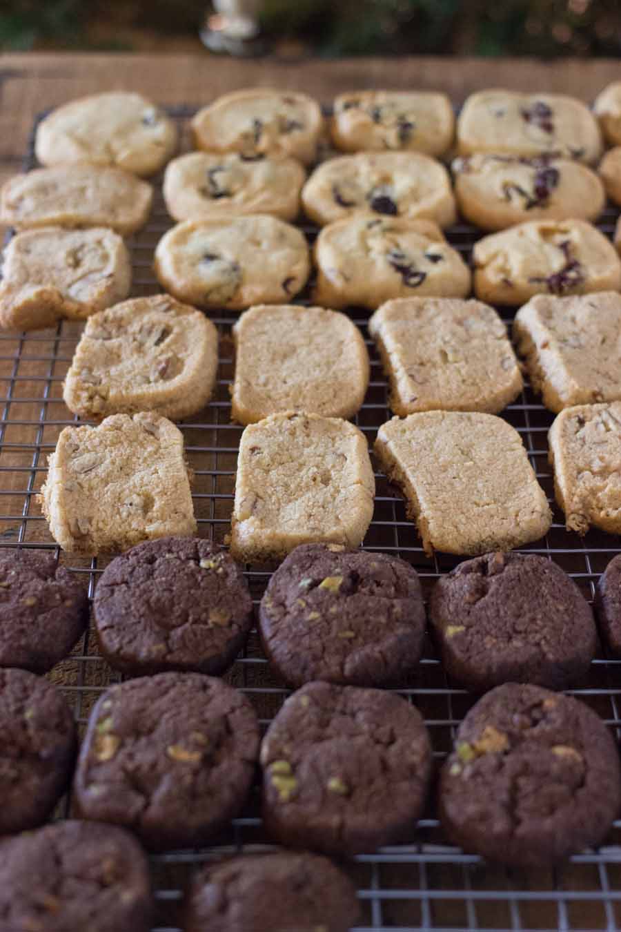 Almond Flour Shortbread Cookies in 3 varieties