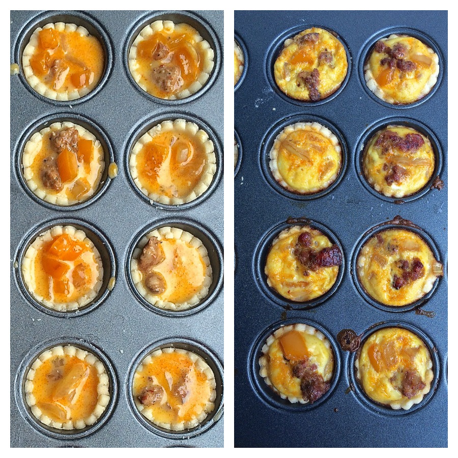 sausage-pepper-quiches