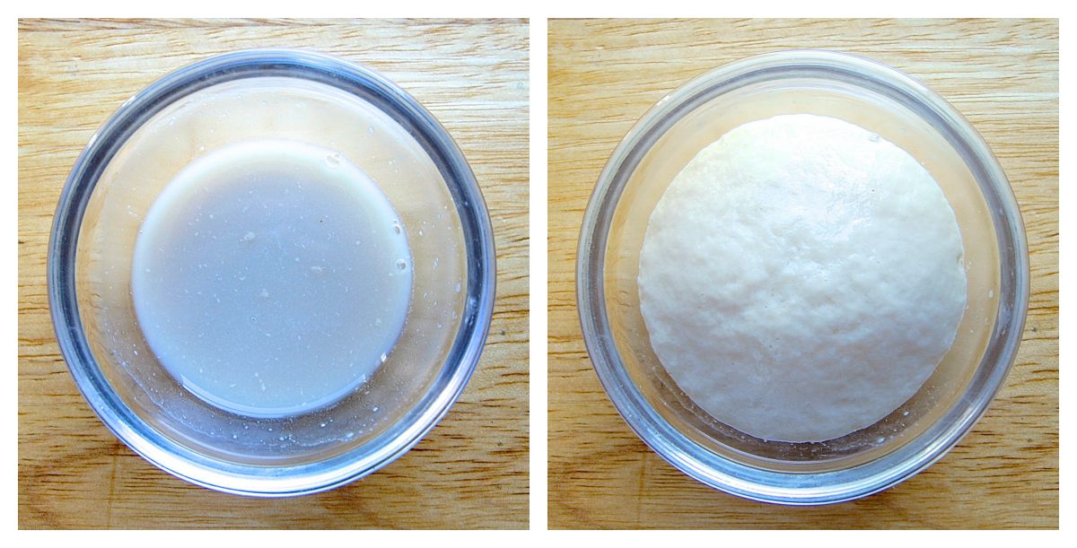 Dissolving active dry yeast via @kingarthurflour
