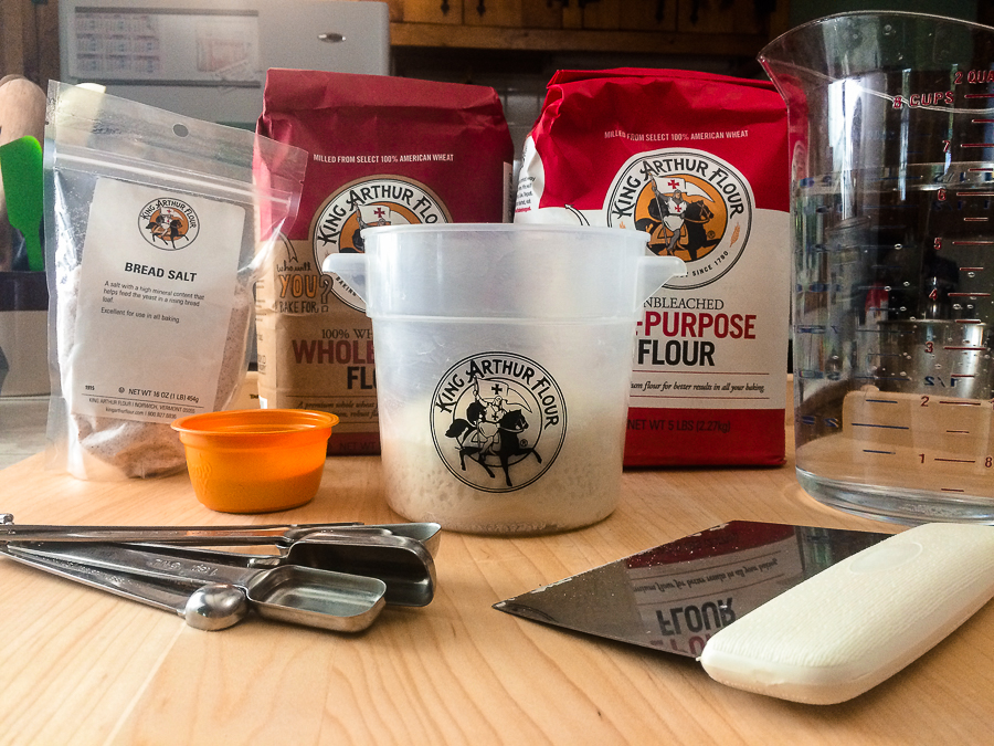 Artisan sourdough bread tips via @kingarthurflour
