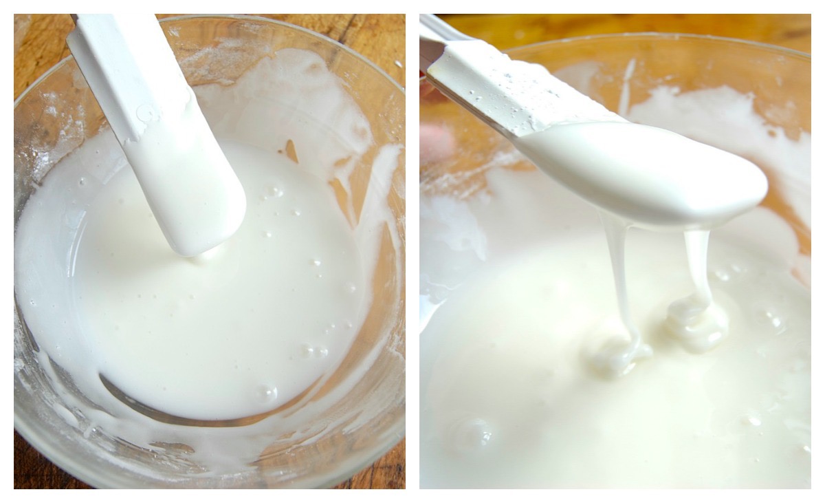 Simple cookie glaze via @kingarthurflour