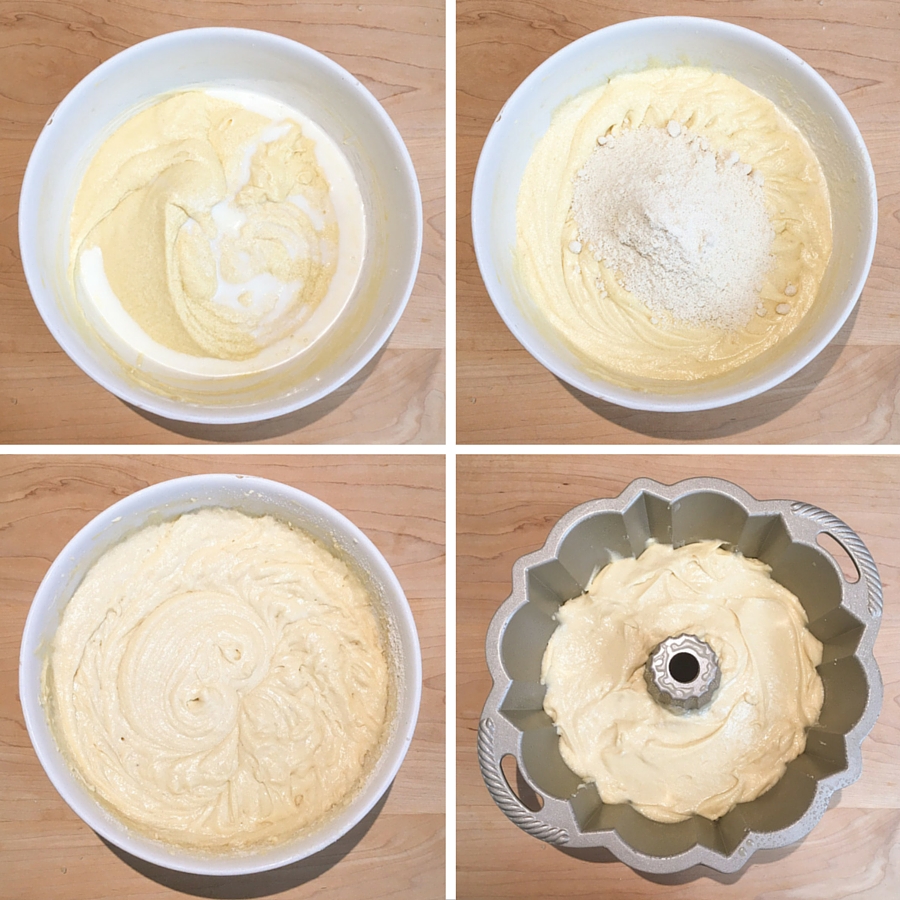 Gluten-Free Almond Flour Bundt Cake via @kingarthurflour