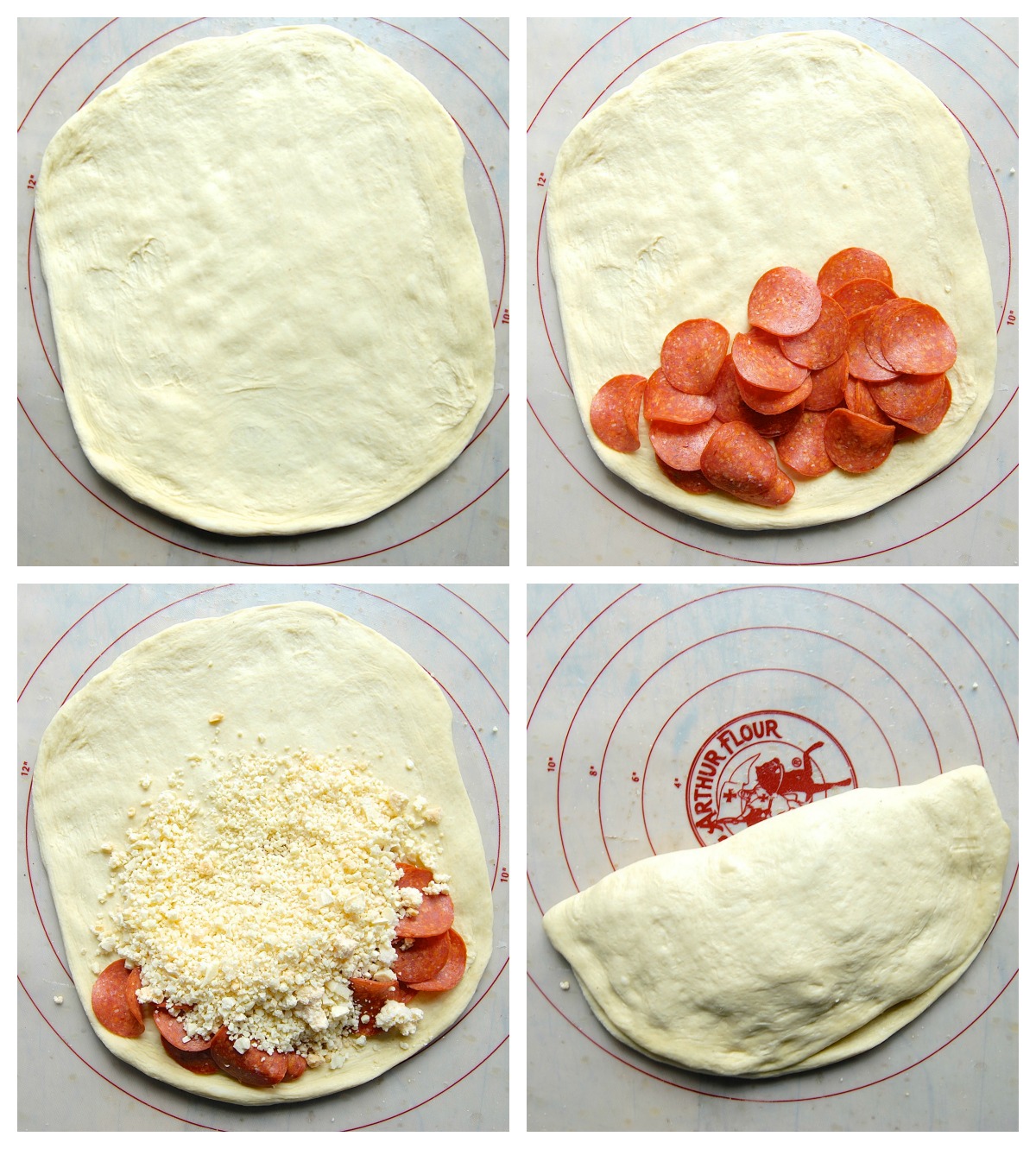 Pull-Apart Pizza via @kingarthurflour