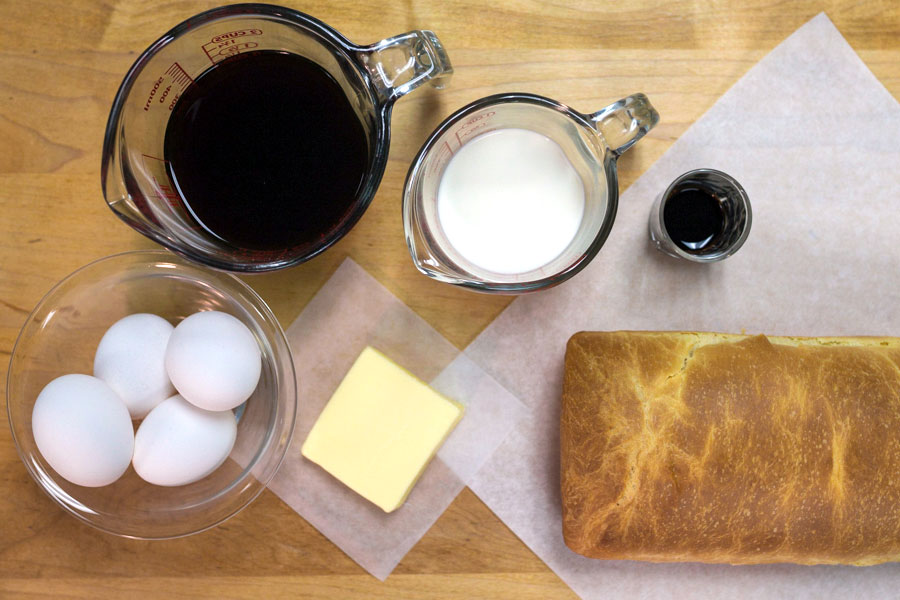 Coffee French Toast via @kingarthurflour