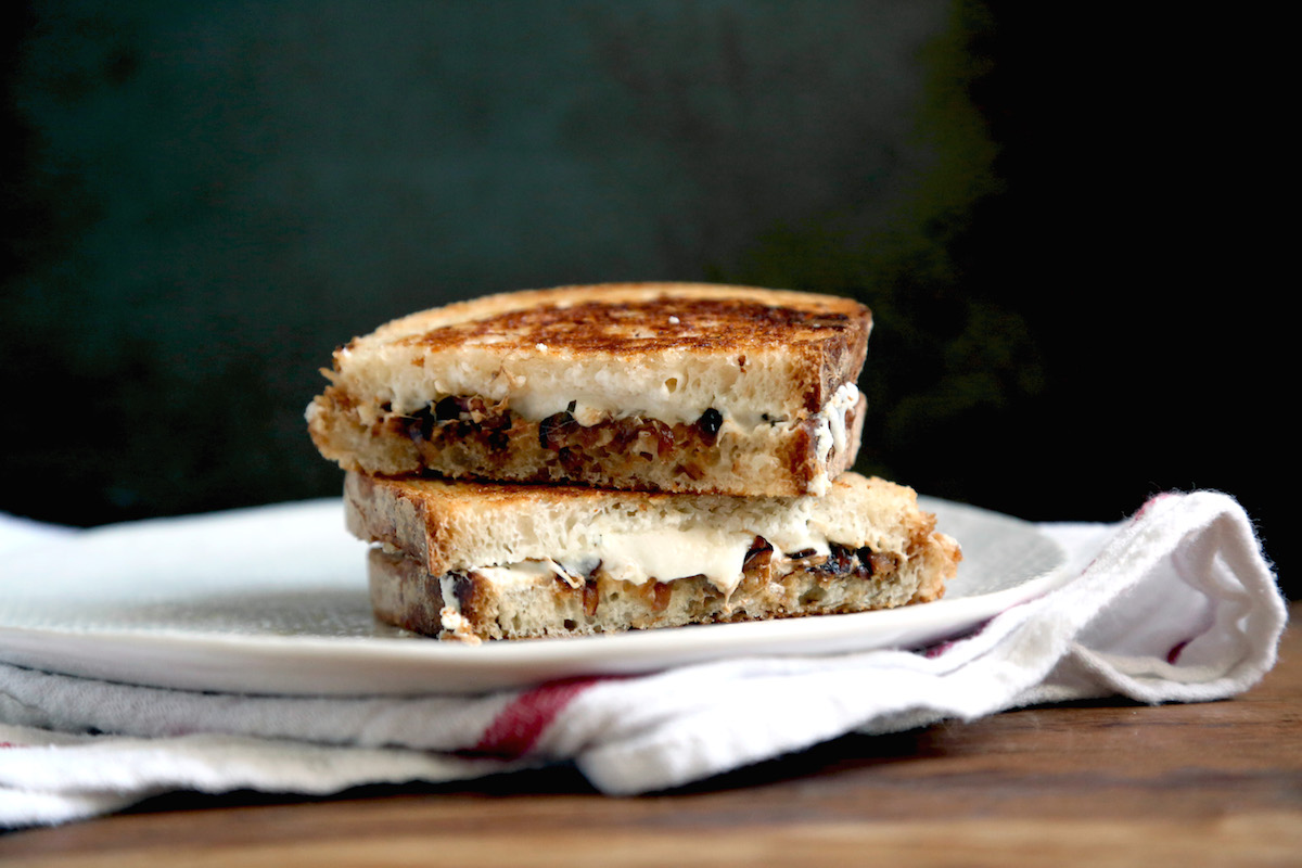 Grilled Cheese via @kingarthurflour