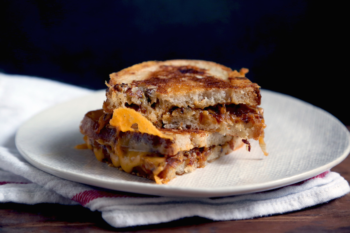 Grilled Cheese via @kingarthurflour