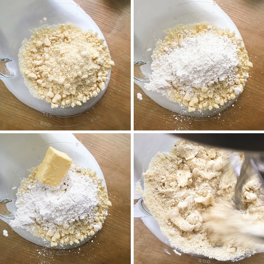 Almond Flour Shortbread Cookies via @kingarthurflour