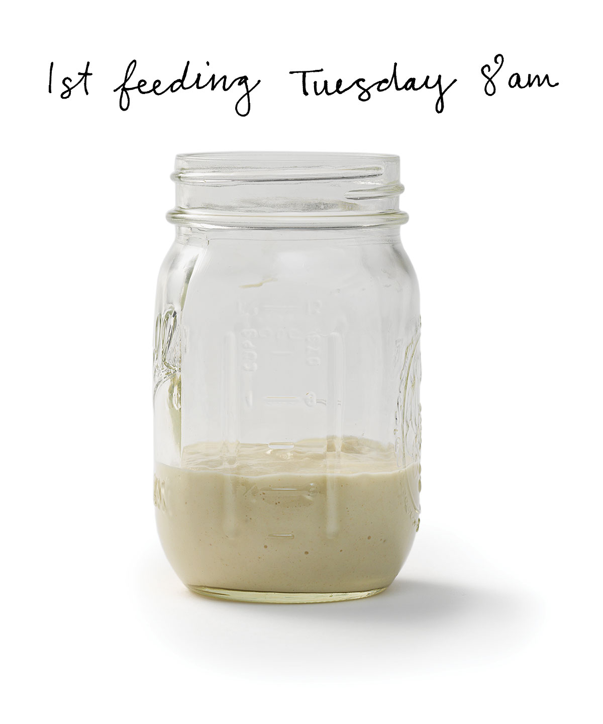 sourdough Starter via@kingarthurflour.com