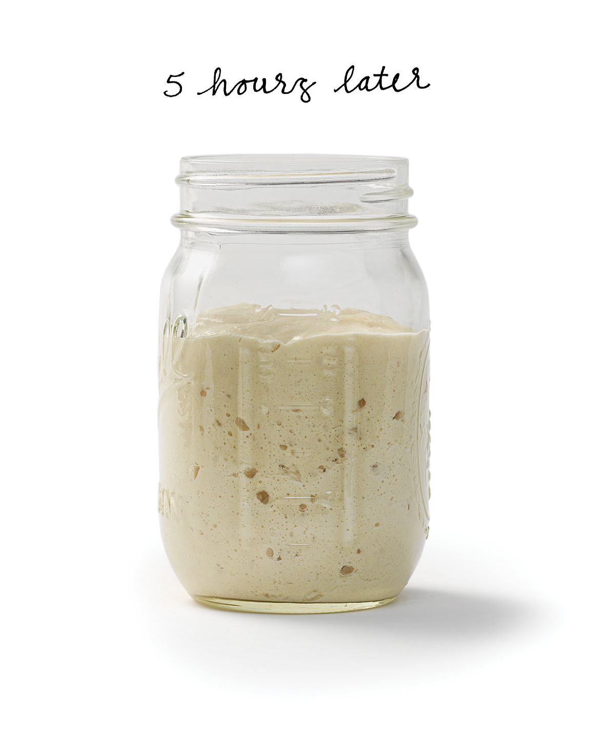 sourdough starter via@kingarthurflour