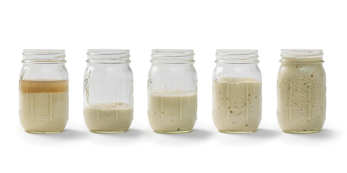 sourdough Starter via@kingarthurflour.com