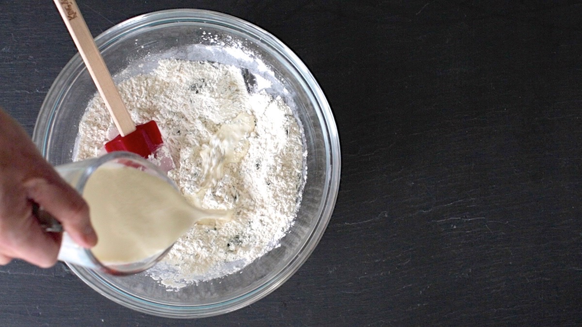 Easy Herb Biscuits via @kingarthurflour