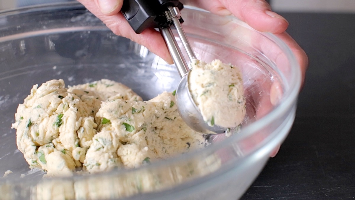 Easy Herb Biscuits via @kingarthurflour