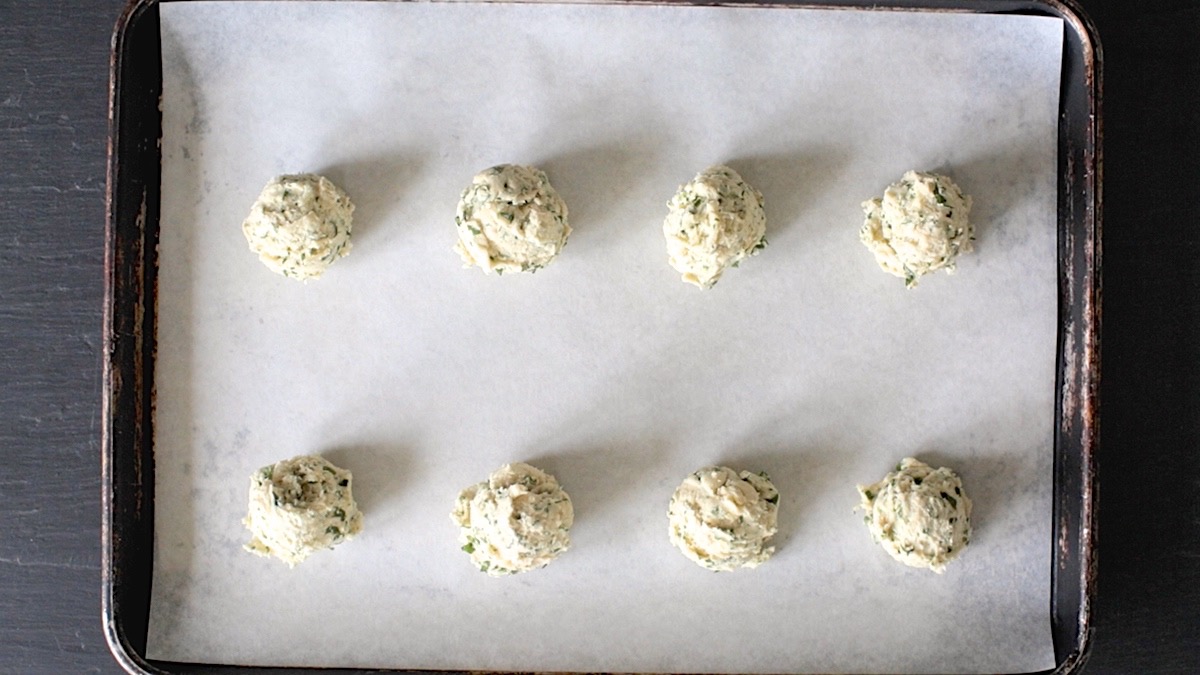 Easy Herb Biscuits via @kingarthurflour