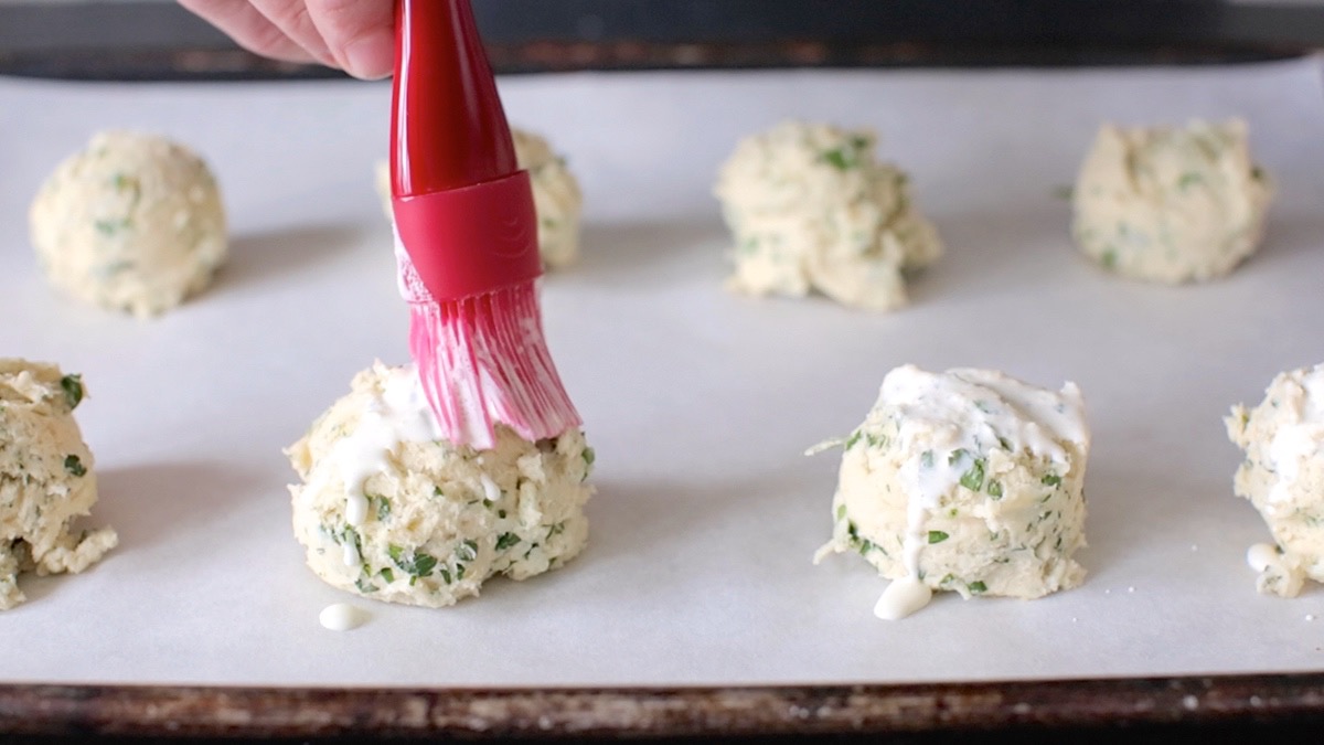 Easy Herb Biscuits via @kingarthurflour