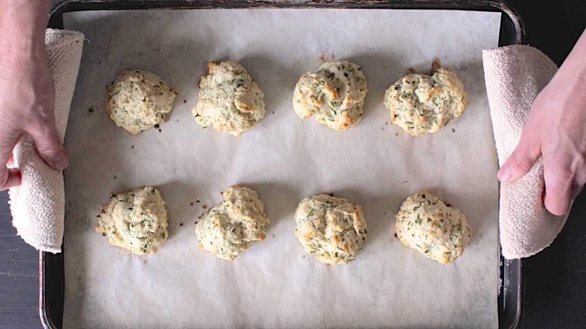 Easy Herb Biscuits via @kingarthurflour
