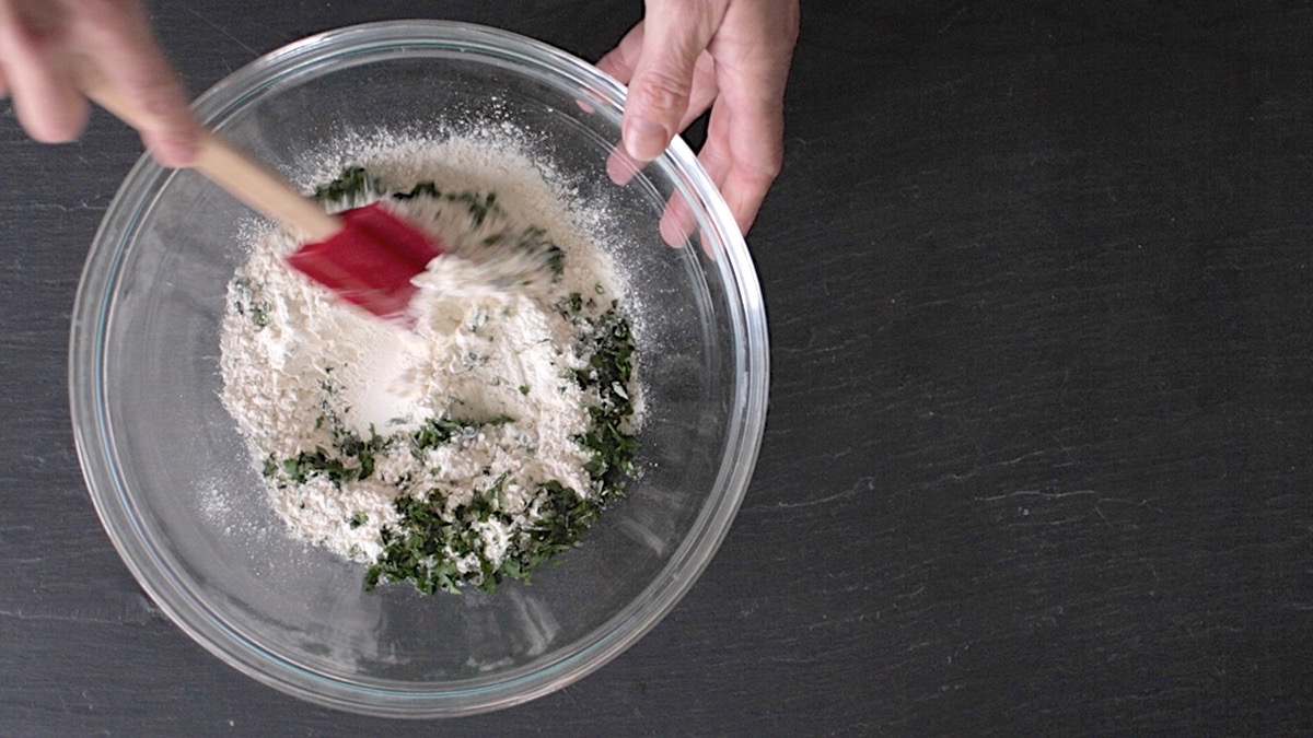 Easy Herb Biscuits via @kingarthurflour