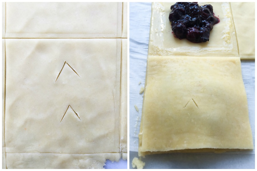 How to make Gluten-Free Blueberry Hand Pies via @kingarthurflour