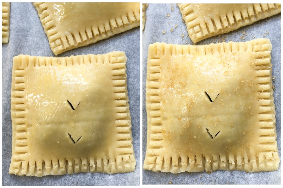 How to make Gluten-Free Blueberry Hand Pies via @kingarthurflour