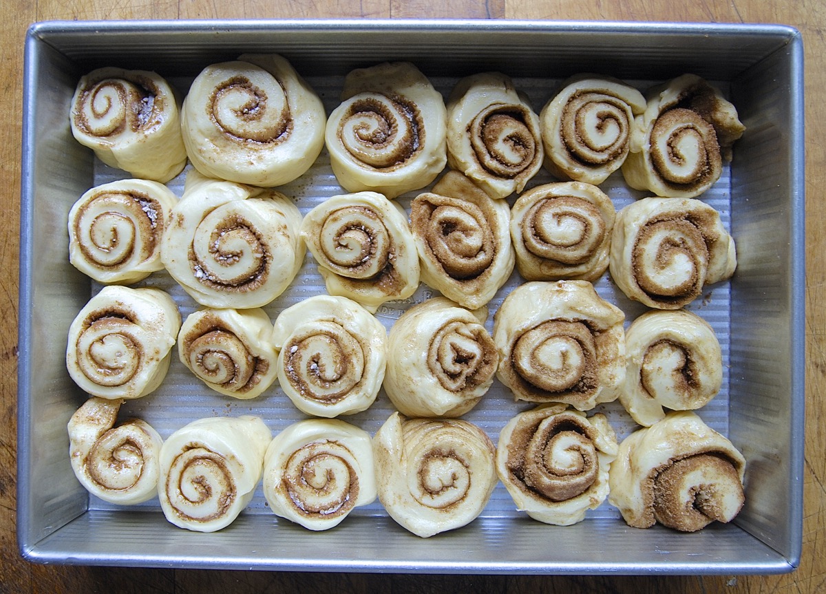 Cinnamon Rolls via @kingarthurflour