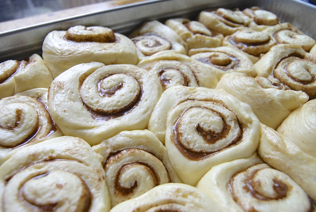 Cinnamon Rolls via @kingarthurflour