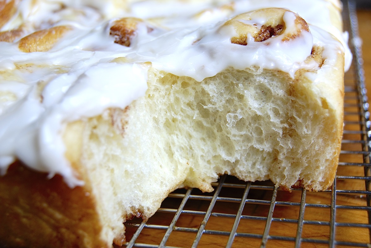 Cinnamon Rolls via @kingarthurflour