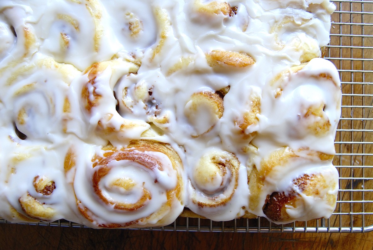 Cinnamon Rolls via @kingarthurflour