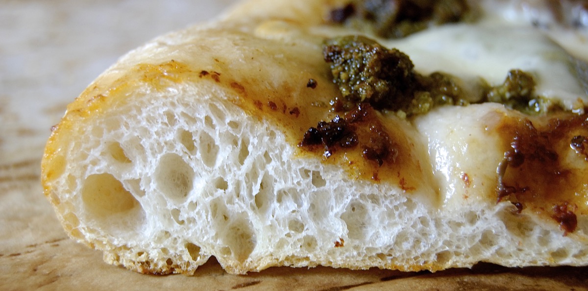 Turn no-knead bread dough into pizza crust via @kingarthurflour