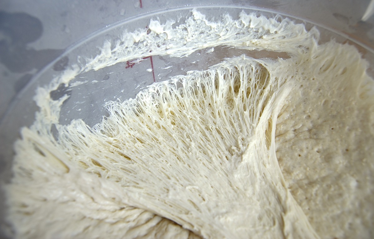 Turn no-knead bread dough into pizza crust via @kingarthurflour