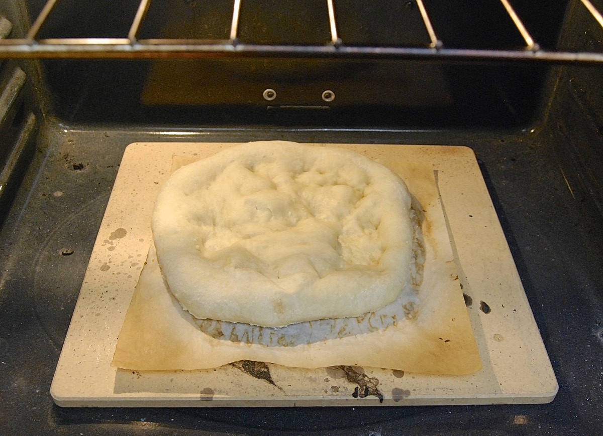 Turn no-knead bread dough into pizza crust via @kingarthurflour