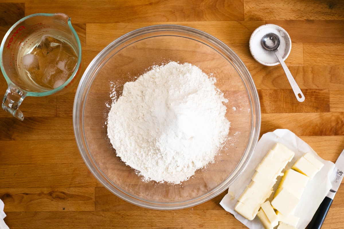 Gingery Blackberry Pie via @kingarthurflour