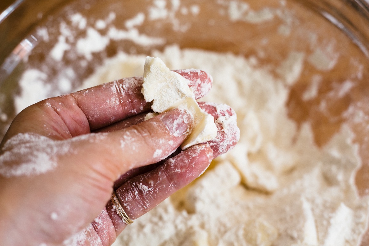 Gingery Blackberry Pie via @kingarthurflour
