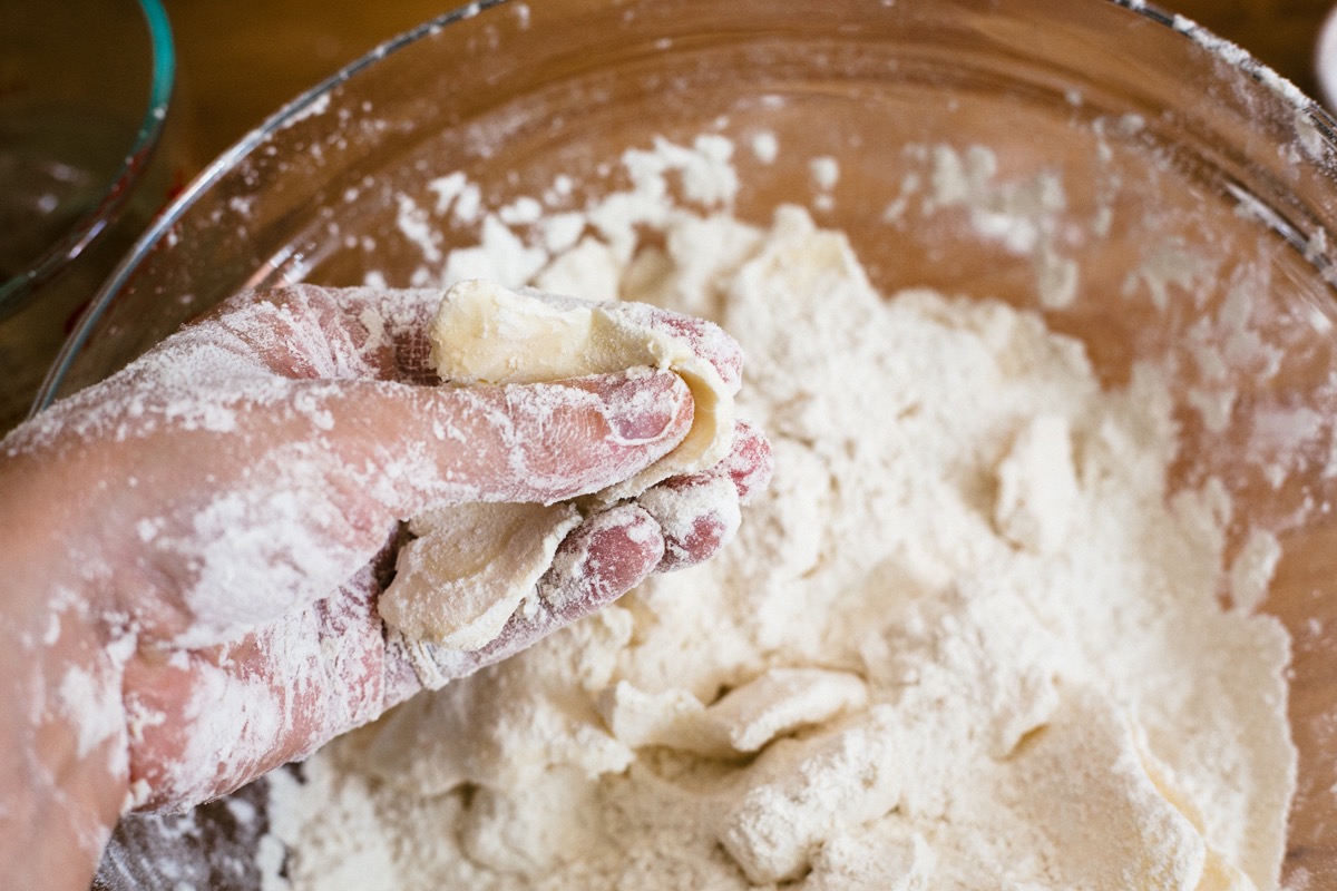 Gingery Blackberry Pie via @kingarthurflour