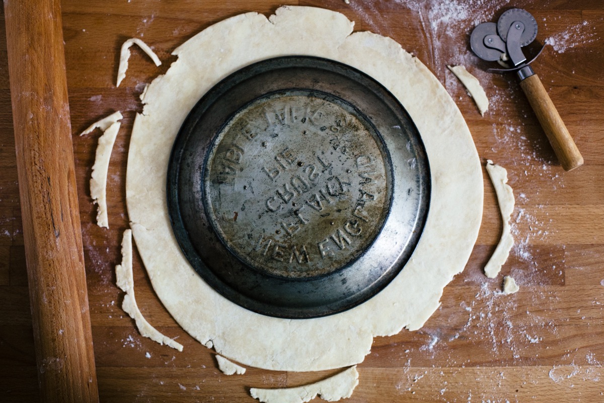 Gingery Blackberry Pie via @kingarthurflour