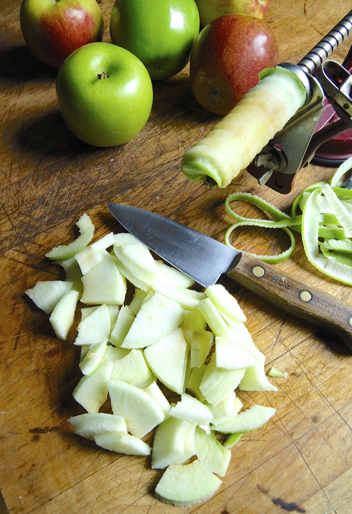 Apple Pie Bakealong via @kingarthurflour