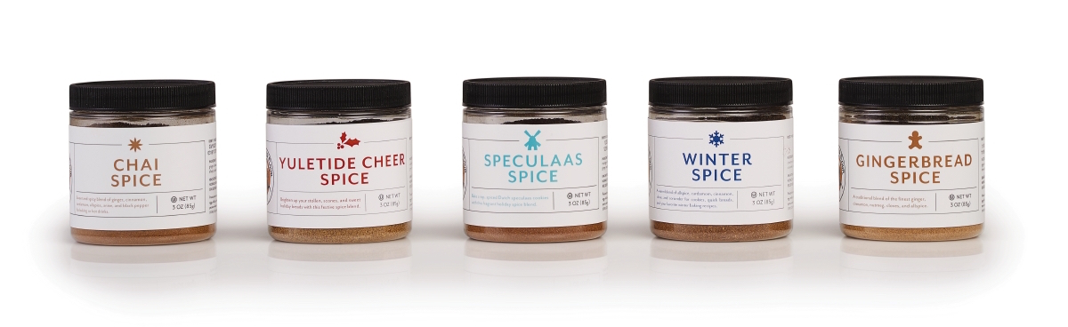 Holiday spice blends via @kingarthurflour