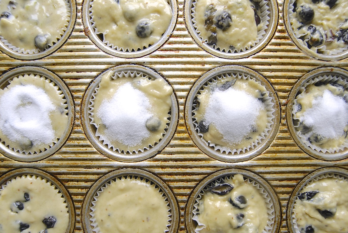How to Reduce Sugar in Muffins via @kingarthurflour