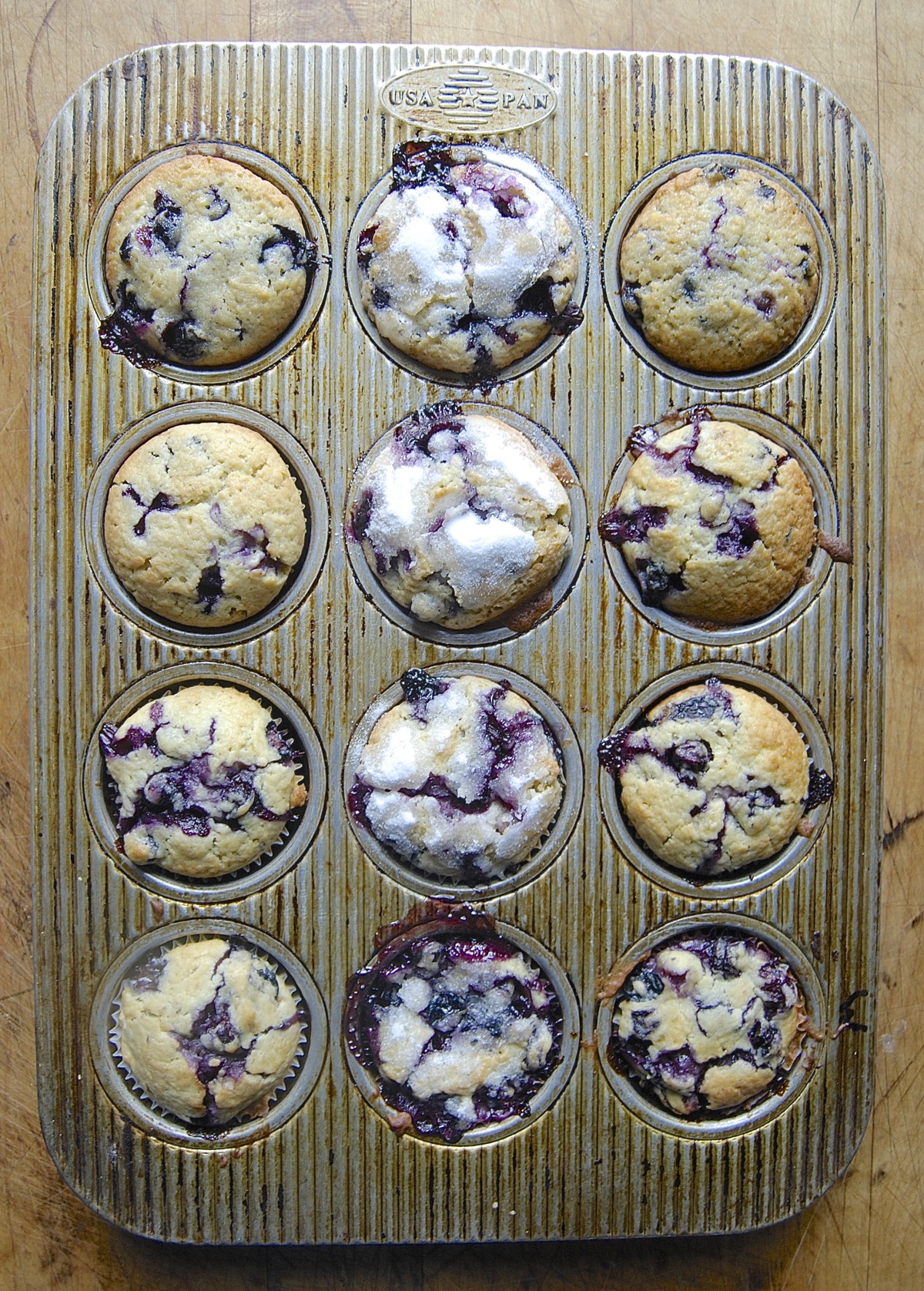 How to Reduce Sugar in Muffins via @kingarthurflour