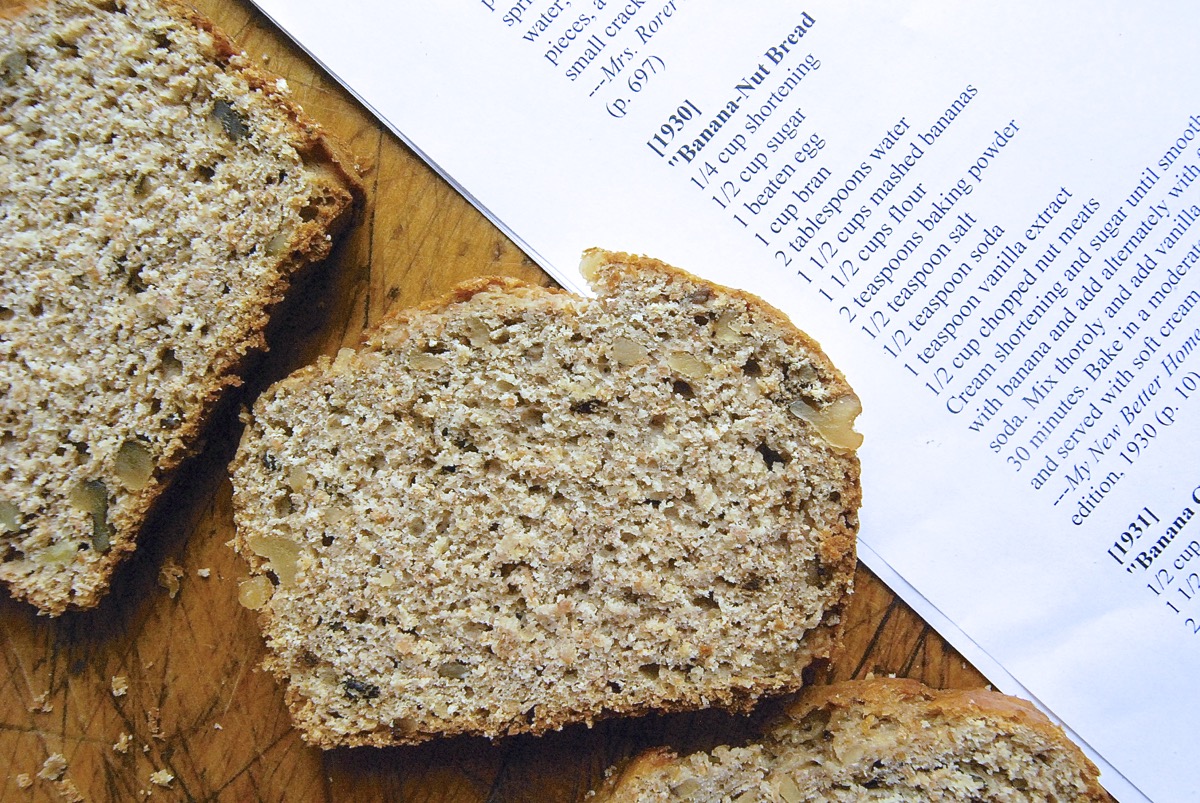 History of Banana Bread via @kingarthurflour