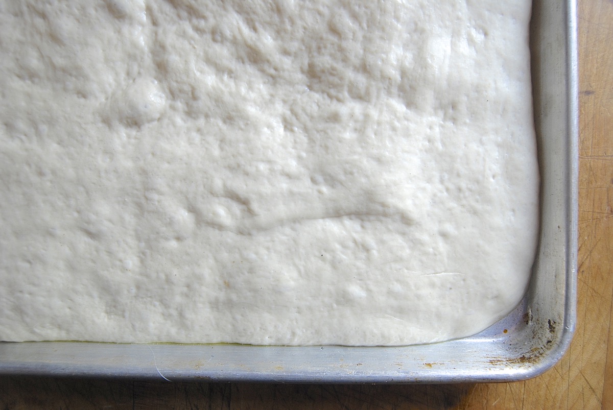 Sourdough Pizza Crust via @kingarthurflour