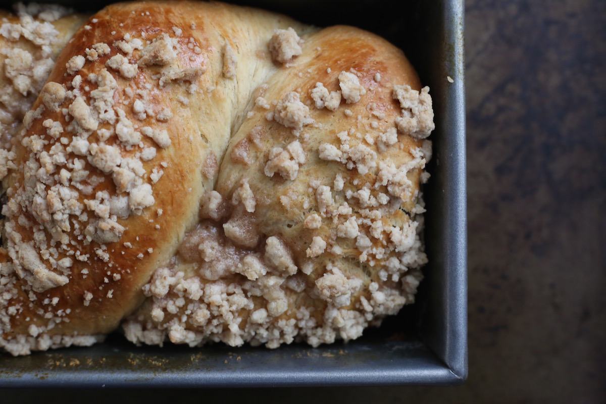 Shaping Babka via @kingarthurflour