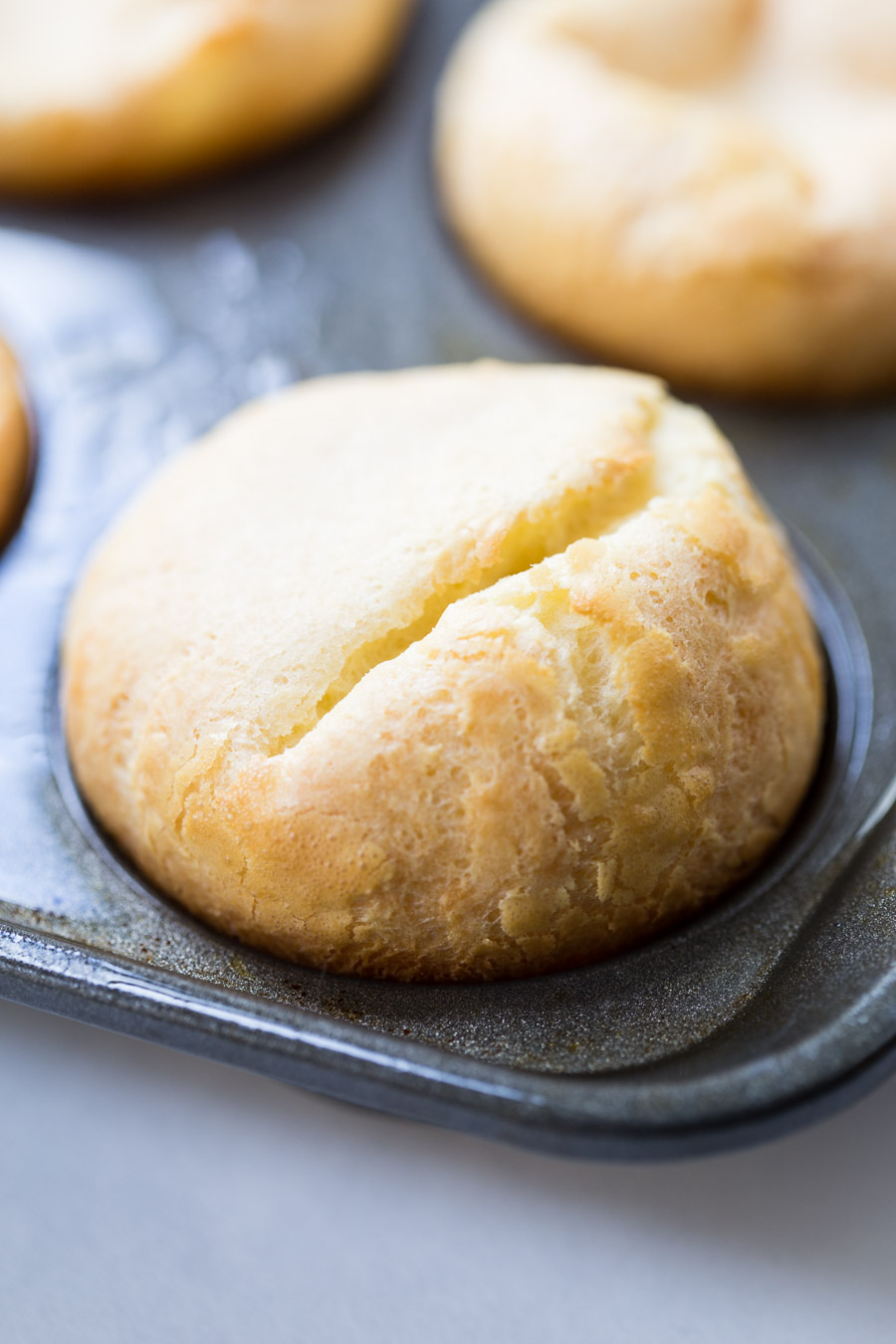 Perfect gluten-free popovers from @kingarthurflour