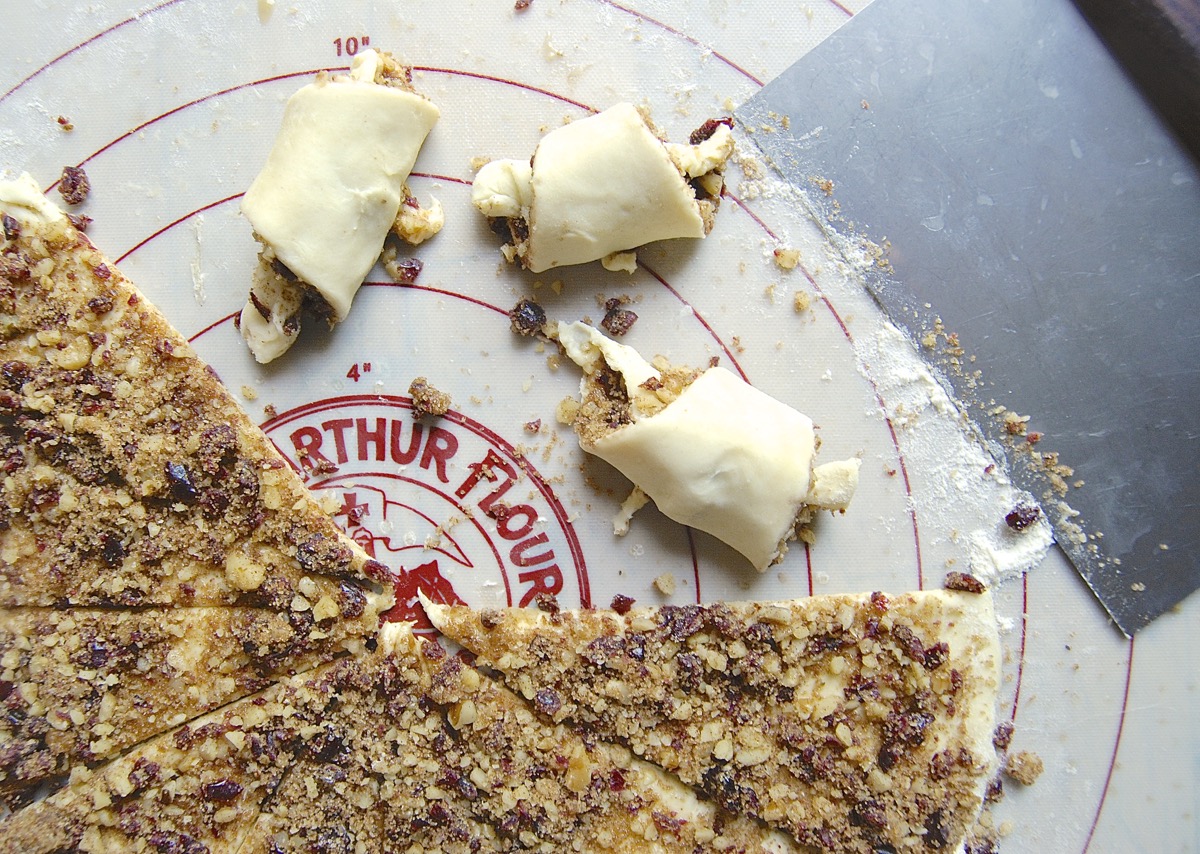 Rugelach Bakealong via @kingarthurflour